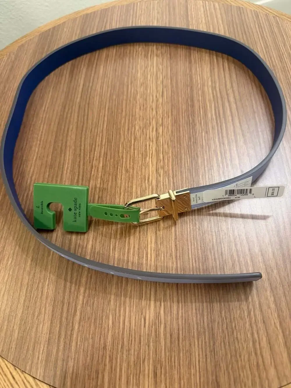 Kate Spade New York Twist Reversible Belt Size L